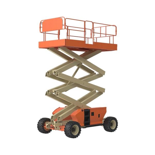 each scissor lift includes a maximum weight capacity that need to not be gone beyond for safe operation